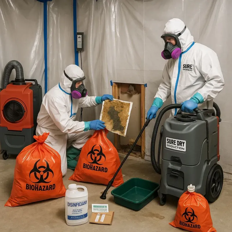 Contaminated Water Handling Protocols process in Caddo Mills, TX