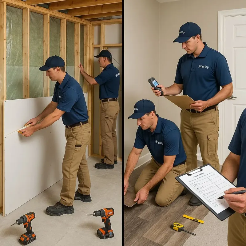 Repairs and Reconstruction process in Caddo Mills, TX